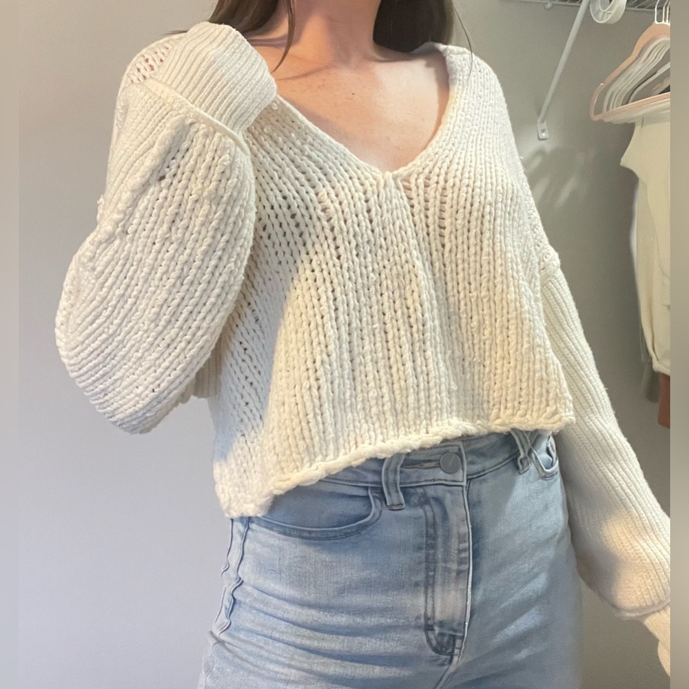 Free People Knit Sweater